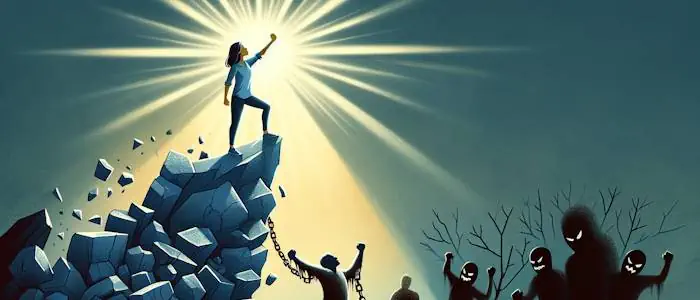 Illustration zur Stärkung des Selbstwertgefühls